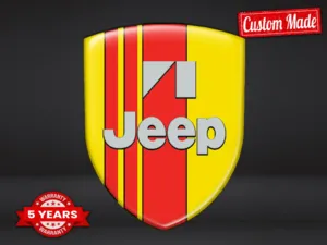 Jeep Etichetta Adesiva Impermeabile Stile Chic Regolabili